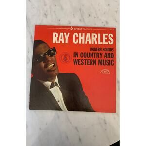 Vintage "Ray Charles" Modern Sounds in Country & Western Music" Vinyl Record
